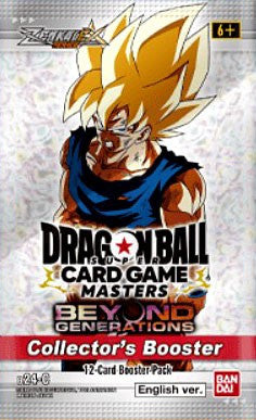 Dragon Ball Super Beyond Generations Collector's Booster Pack sevesmiles Dragon Ball Super Beyond Generations Collector's Booster Pack sevesmiles