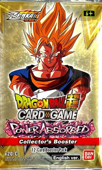 Dragon Ball Super Power Absorbed Collector's Booster Pack sevesmiles Dragon Ball Super Power Absorbed Collector's Booster Pack sevesmiles
