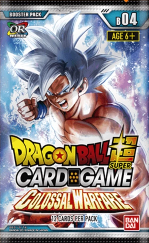 SALE] Dragon Ball Super Colossal Warfare Booster Pack – sevesmiles