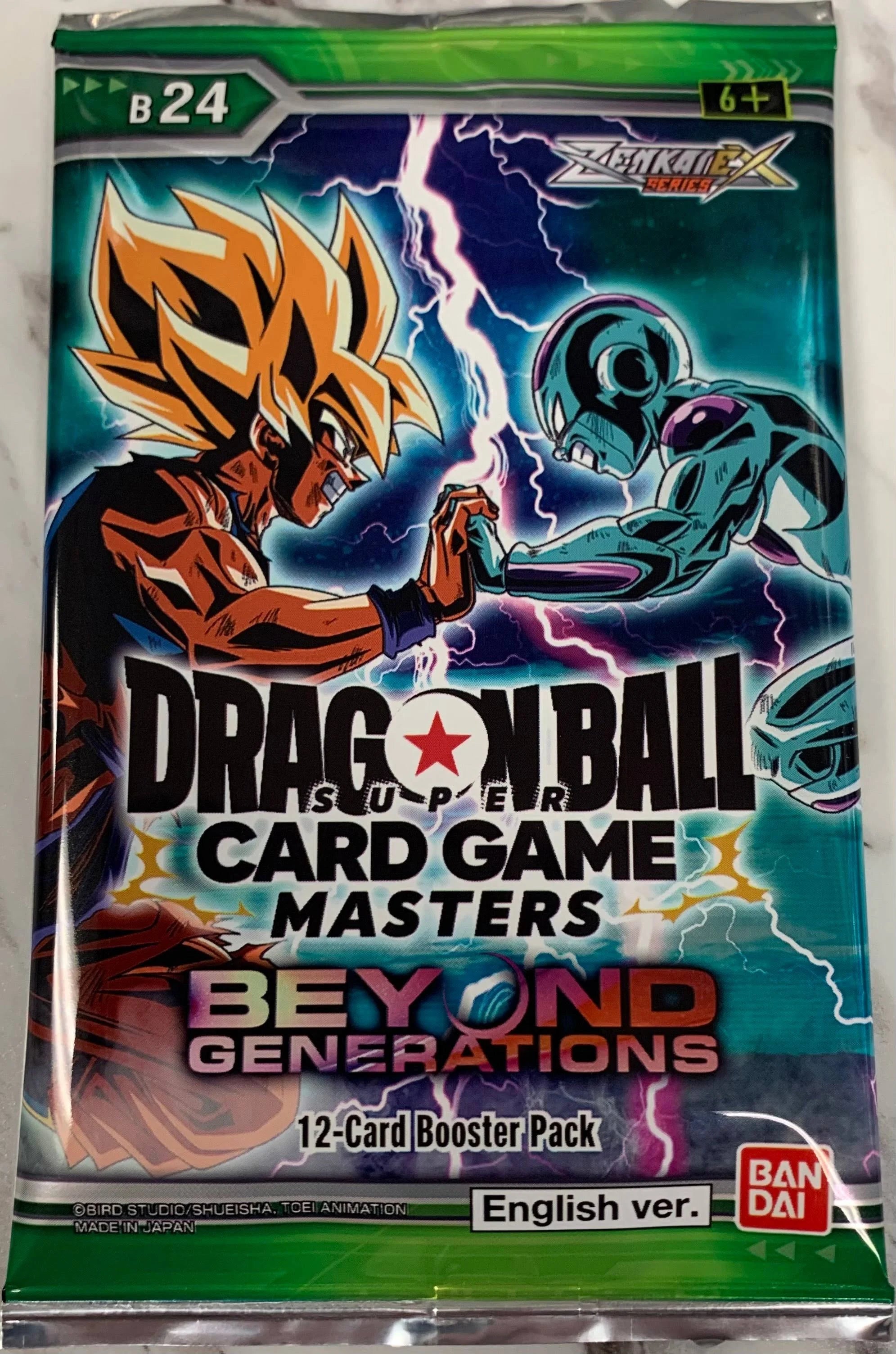beyond generations collector booster box Beyond Generations Collector Booster Box - Beyond Generations (BT24) - Dragon Ball Super TCG Sealed Products DBS Booster Boxes