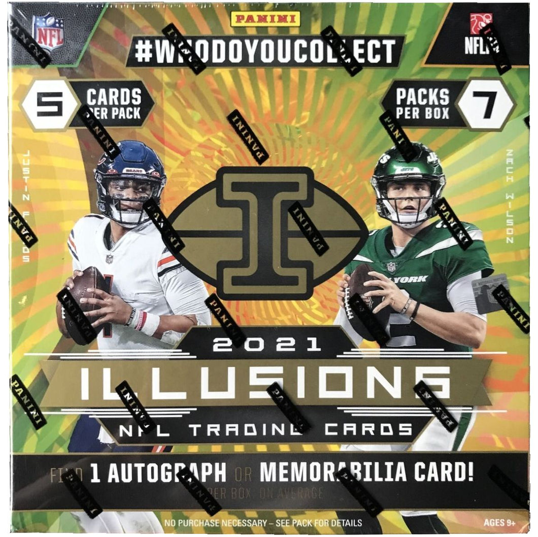 2021 Panini Illusions Football Checklist, Sorted by Team