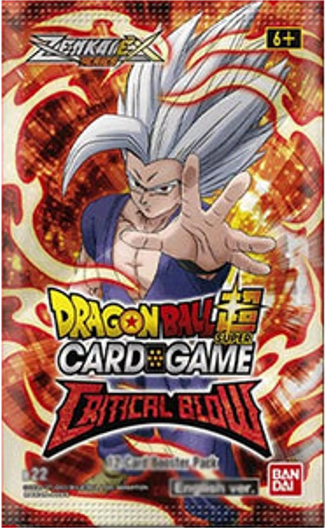 [SALE] Dragon Ball Super Critical Blow Booster Pack