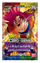 Load image into Gallery viewer, Dragon Ball Super Malicious Machinations Booster Pack
