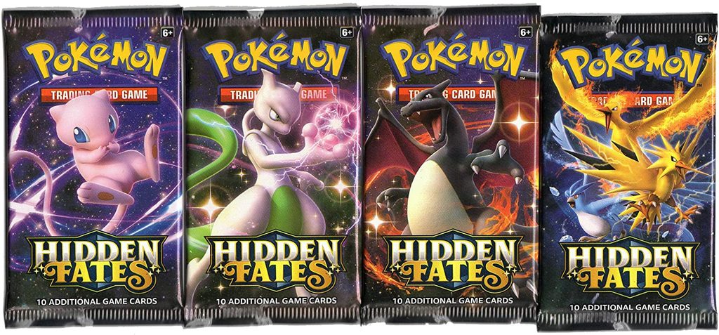 pokemon tcg hidden fates booster box Sun & Moon Hidden Fates Booster Pack – sevesmiles