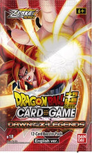 Load image into Gallery viewer, Dragon Ball Super Dawn of the Z-Legends Booster Pack

